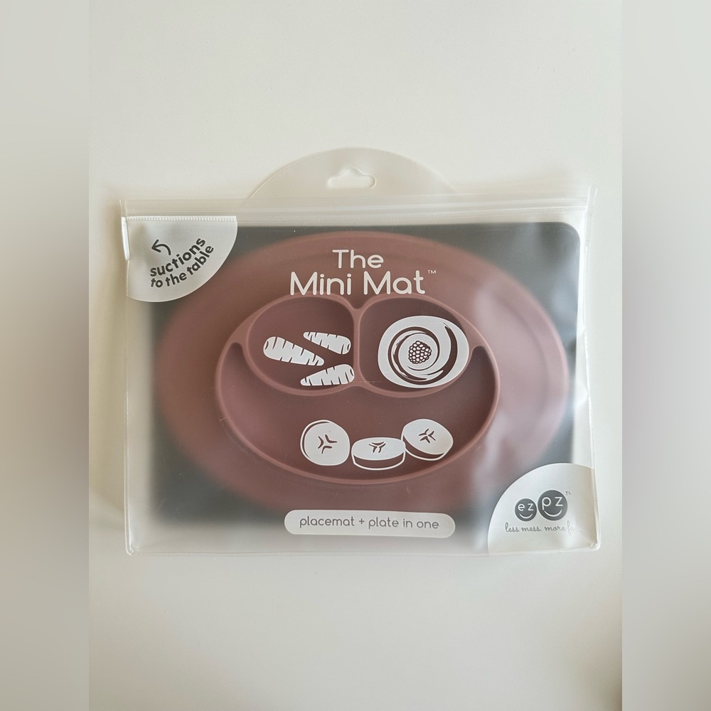 NWT - The Mini Mat (Placemat and Plate Combo) and Antiracist Baby Book